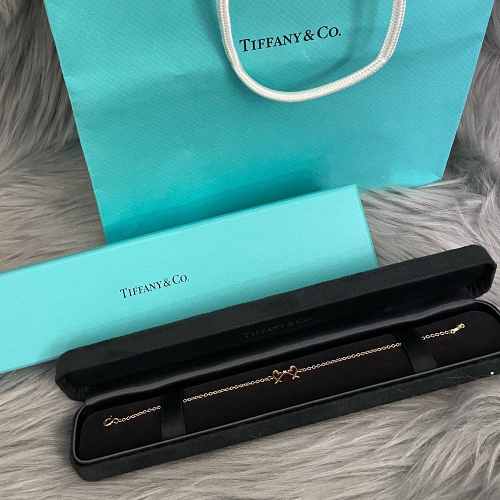Tiffany Gold Heart Bracelet